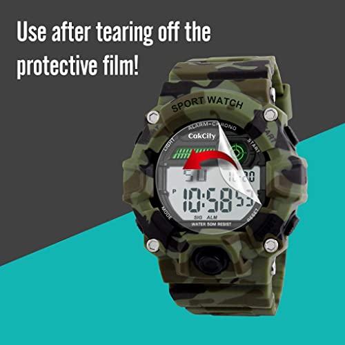 Boys Camouflage LED Sport Watch with Silicone Band
