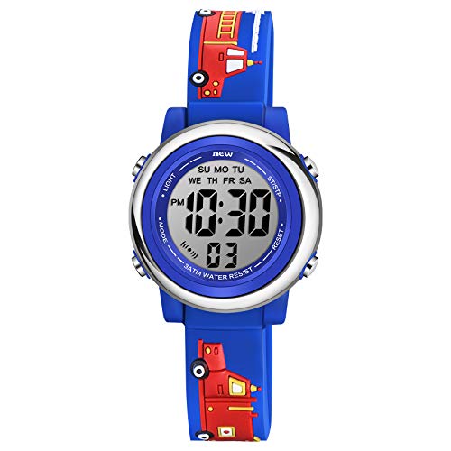 Venhoo Kids 3D Cartoon Waterproof Silicone Wrist Watch