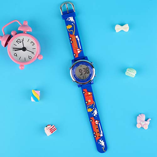 Venhoo Kids 3D Cartoon Waterproof Silicone Wrist Watch
