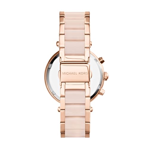 Michael Kors Women's Rose Gold Chronograph Watch MK5896