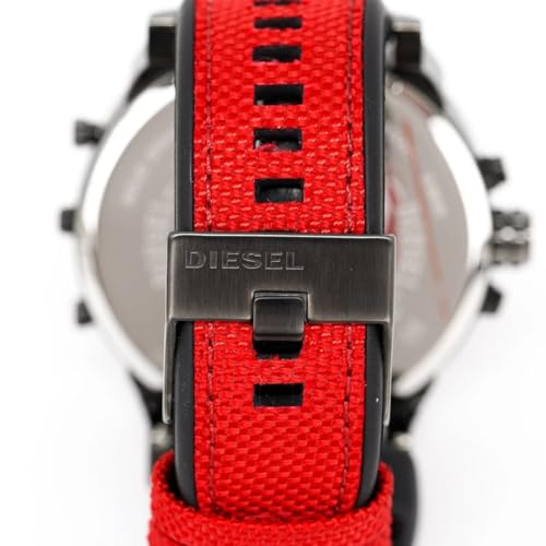 Diesel Mr. Daddy 2.0 Red Chronograph Watch