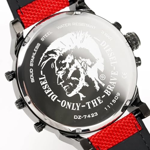 Diesel Mr. Daddy 2.0 Red Chronograph Watch