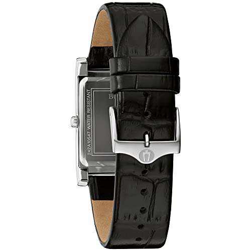 Bulova Men's Stainless Steel Calendar Quartz Watch