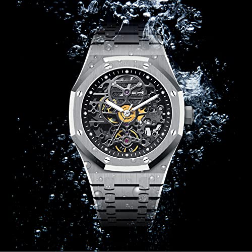 Redhai Skeleton Automatic Diver Watch for Men