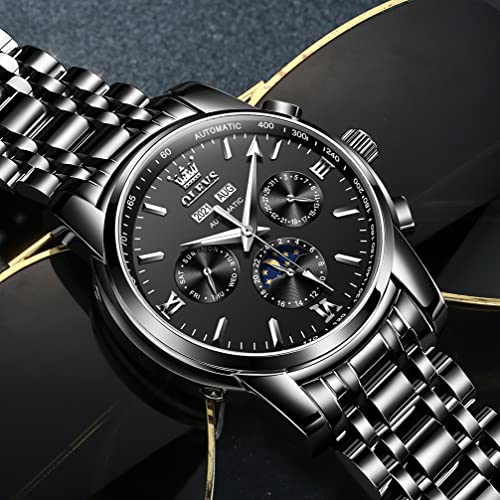 OLEVS Men's Automatic Waterproof Mechanical Dress Watch