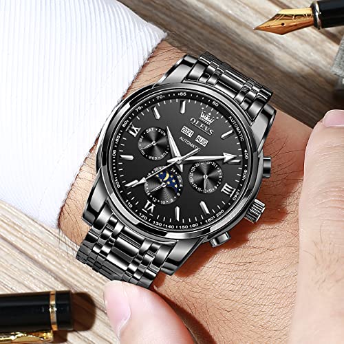 OLEVS Men's Automatic Waterproof Mechanical Dress Watch