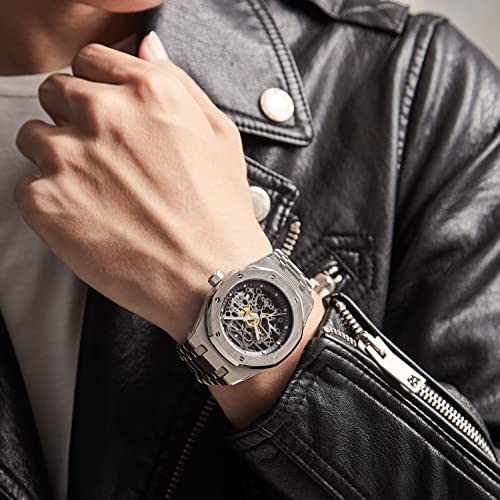 Redhai Skeleton Automatic Diver Watch for Men