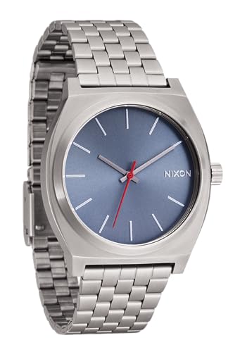 NIXON Time Teller - Gunmetal/Dusty Blue Men's Watch