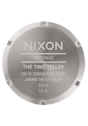 NIXON Time Teller - Gunmetal/Dusty Blue Men's Watch
