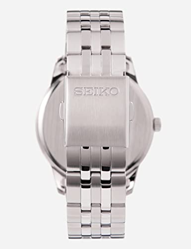 Seiko Men's Quartz Watch with Blue Dial