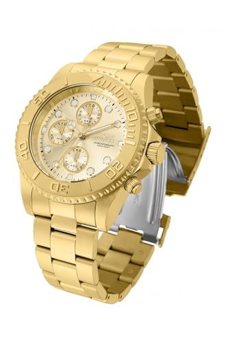Invicta Pro Diver Men's Quartz Watch - Champagne Dial