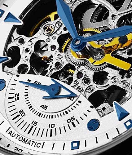 Stuhrling Original Men's Skeleton Automatic Dress Watch