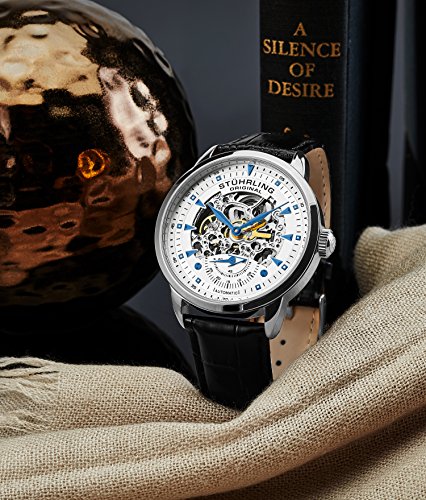 Stuhrling Original Men's Skeleton Automatic Dress Watch