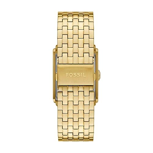Fossil Carraway Gold Quartz Men's Watch FS6009