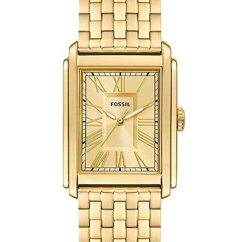 Fossil Carraway Gold Quartz Men's Watch FS6009