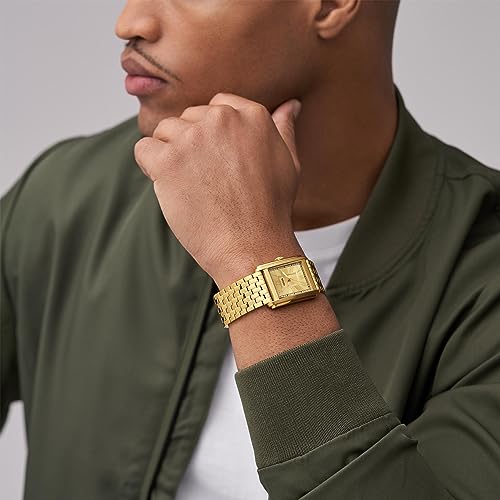 Fossil Carraway Gold Quartz Men's Watch FS6009