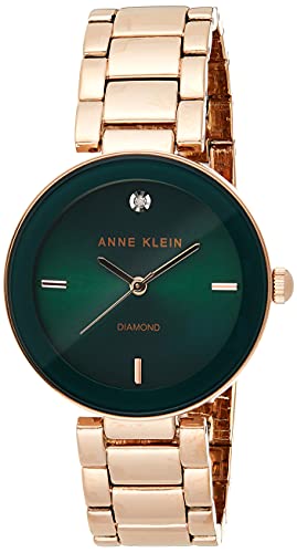 Anne Klein Women's Diamond Dial Bracelet Watch