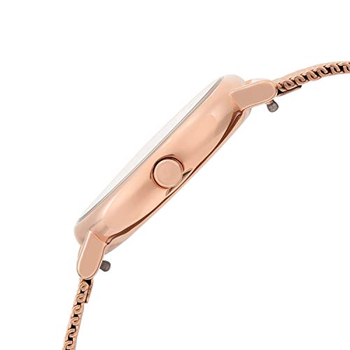 Skagen Women's Rose Gold Mesh Band Watch