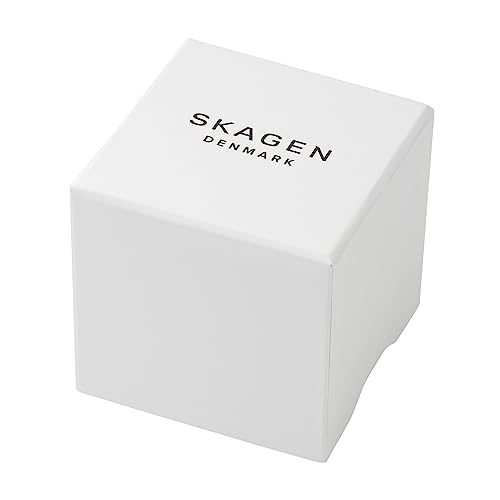 Skagen Freja Lille Rose Gold Leather Band Watch