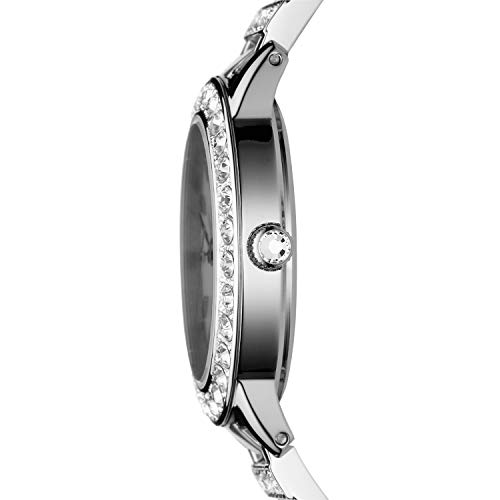 Fossil Women's Silver Glitz Quartz Three-Hand Watch
