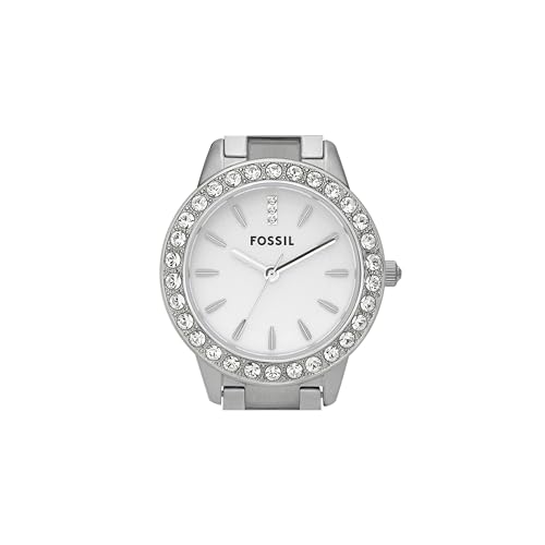 Fossil Women's Silver Glitz Quartz Three-Hand Watch