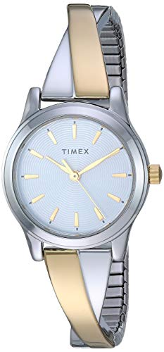 Timex Women's Two-Tone Crisscross Bangle Watch