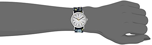 Timex Women's Blue Floral Weekender Watch 31mm