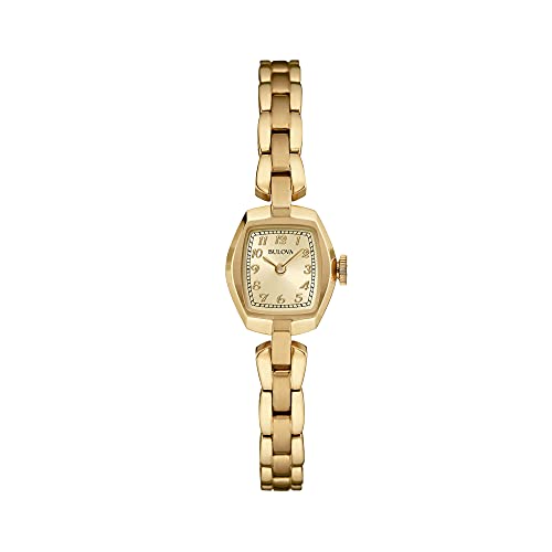 Bulova Women's Classic Mini Quartz Watch - Gold Tone