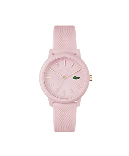 Lacoste Women's Pink Quartz Silicone Strap Watch