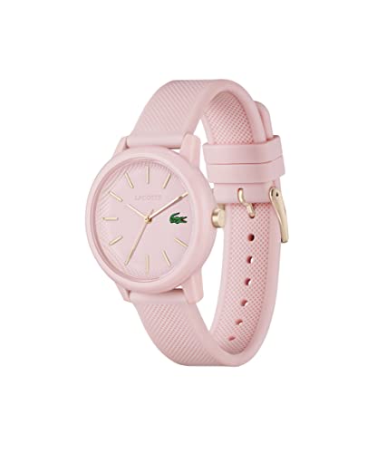 Lacoste Women's Pink Quartz Silicone Strap Watch