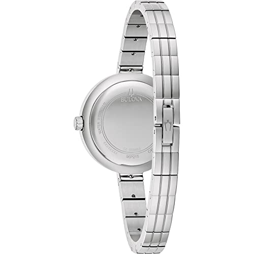 Bulova Rhapsody Stainless Steel Diamond Ladies Watch