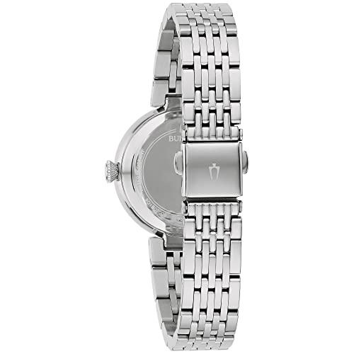 Bulova Women’s Classic Quartz Watch with Crystals