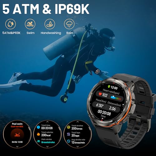 KOSPET TANK T3 Ultra Men's GPS Smart Watch