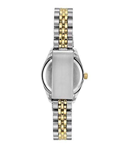 Armitron Women's Crystal Accented Two-Tone Bracelet Watch