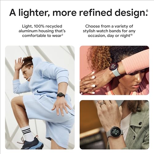 Google Pixel Watch 2 - Fitbit Features, Champagne Gold