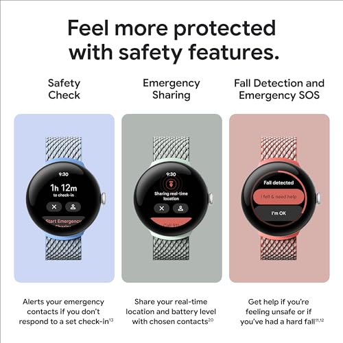 Google Pixel Watch 2 - Fitbit Features, Champagne Gold