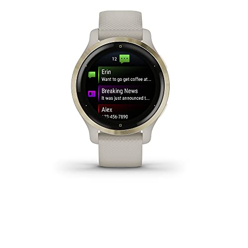 Garmin Venu 2S GPS Smartwatch in Light Gold