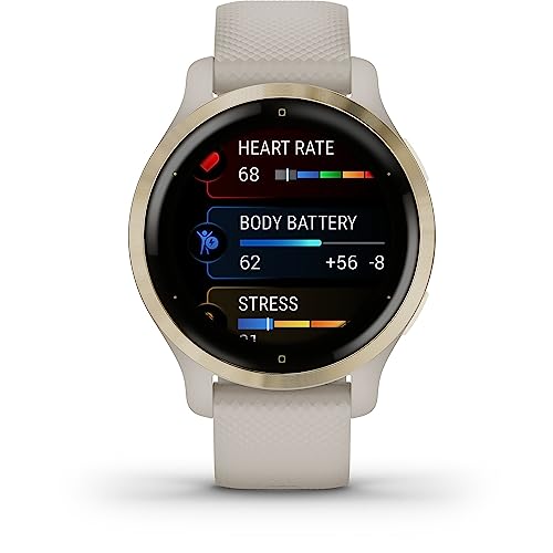 Garmin Venu 2S GPS Smartwatch in Light Gold
