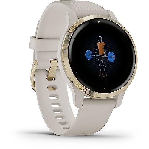 Garmin Venu 2S GPS Smartwatch in Light Gold