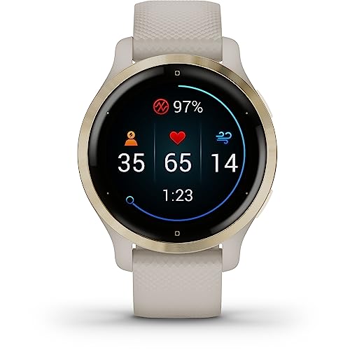 Garmin Venu 2S GPS Smartwatch in Light Gold