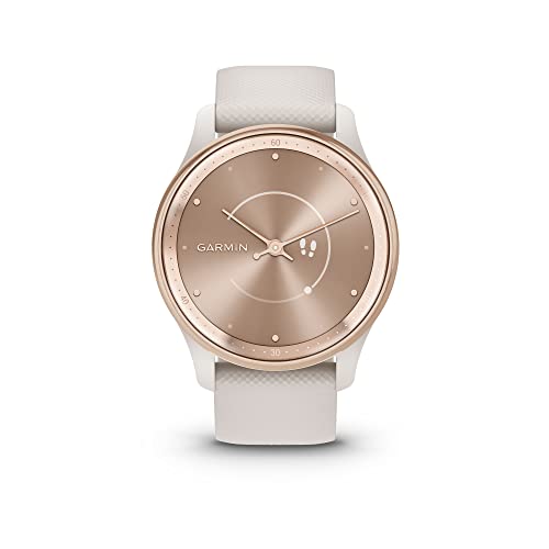 Garmin vívomove Trend Stylish Hybrid Smartwatch - Ivory