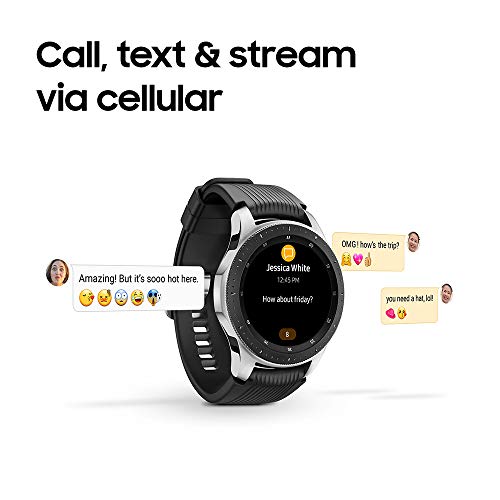 SAMSUNG Galaxy Watch 46mm GPS Bluetooth Silver/Black