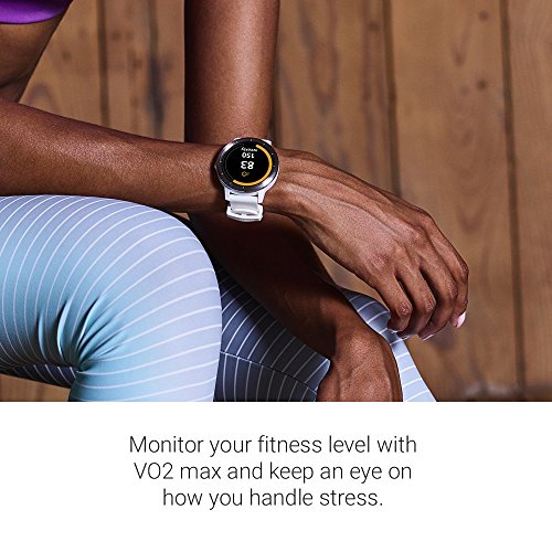 Garmin vívoactive 3 GPS Smartwatch, White/Rose Gold