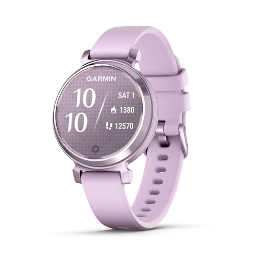 Garmin Lily 2: Stylish Lilac Smartwatch with Hidden Display