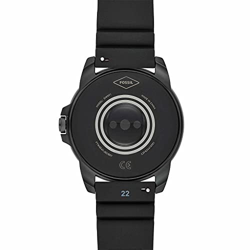 Fossil Gen 5E Black Stainless Steel Smartwatch