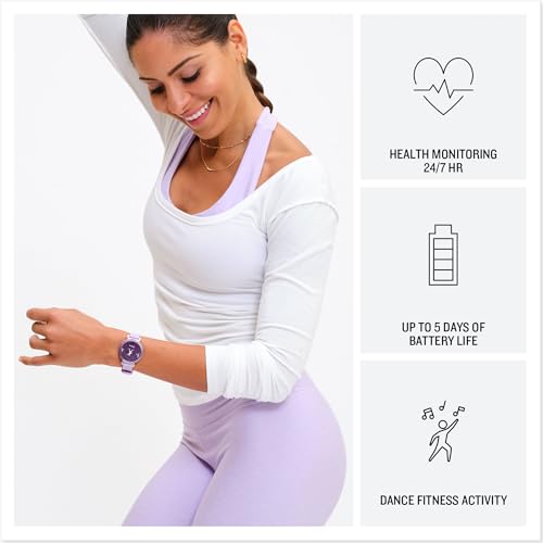 Garmin Lily 2: Stylish Lilac Smartwatch with Hidden Display