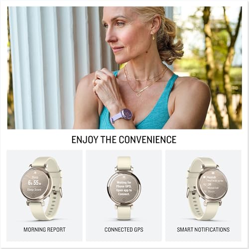 Garmin Lily 2: Stylish Lilac Smartwatch with Hidden Display