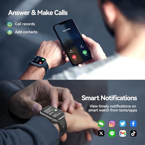 GPS Smart Watch with Heart Rate and Fitness Tracking