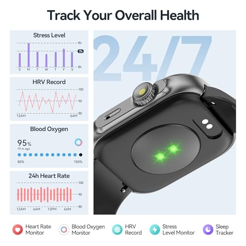 GPS Smart Watch with Heart Rate and Fitness Tracking