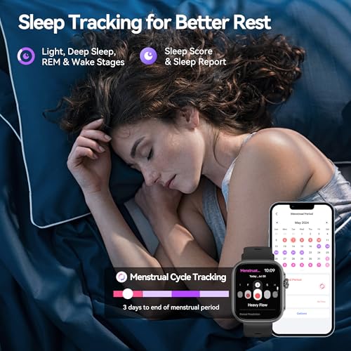 GPS Smart Watch with Heart Rate and Fitness Tracking